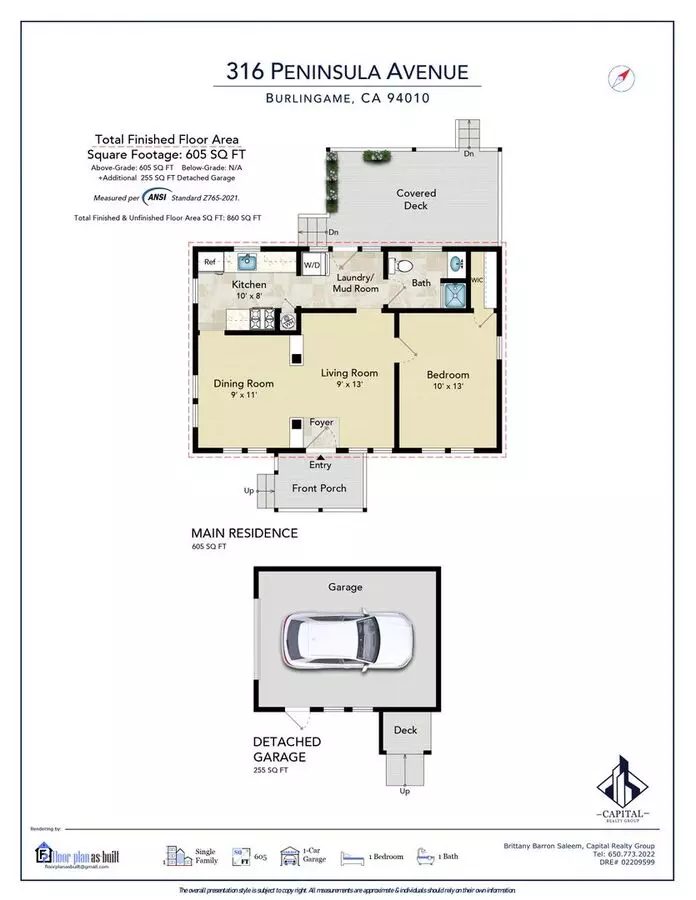 Burlingame Charming One-Bedroom Home