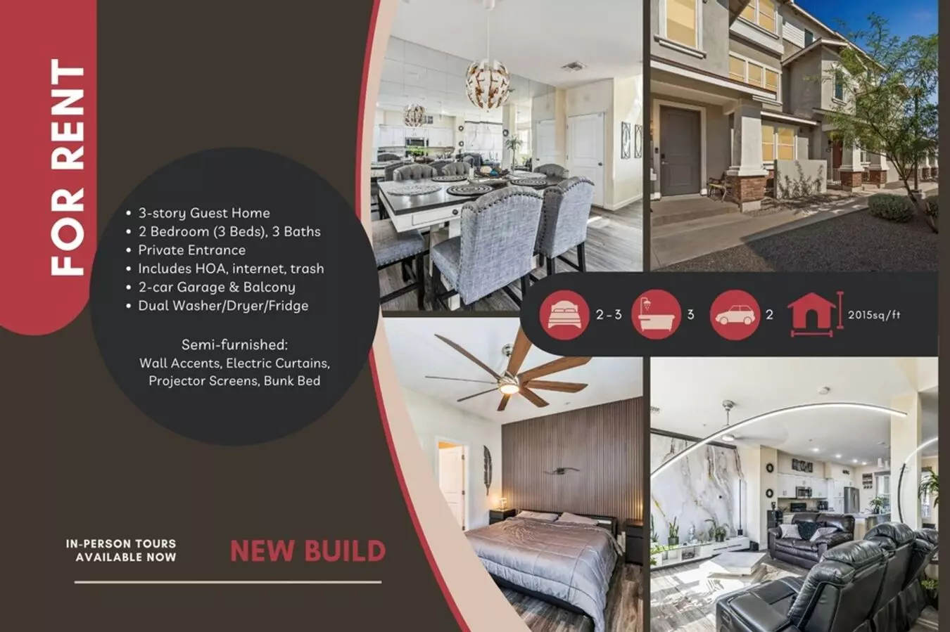 SPACIOUS  MODERN | 2BDR/3 BATH GUEST HOUSE