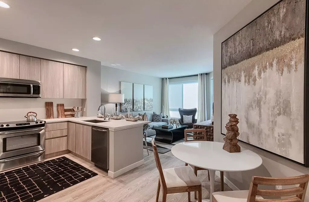 Modern 1 Bed, 1 Bath Apartment.
